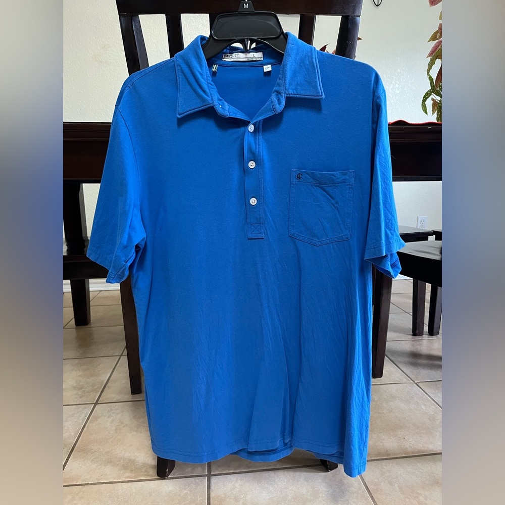 Large Blue Criquet Polo